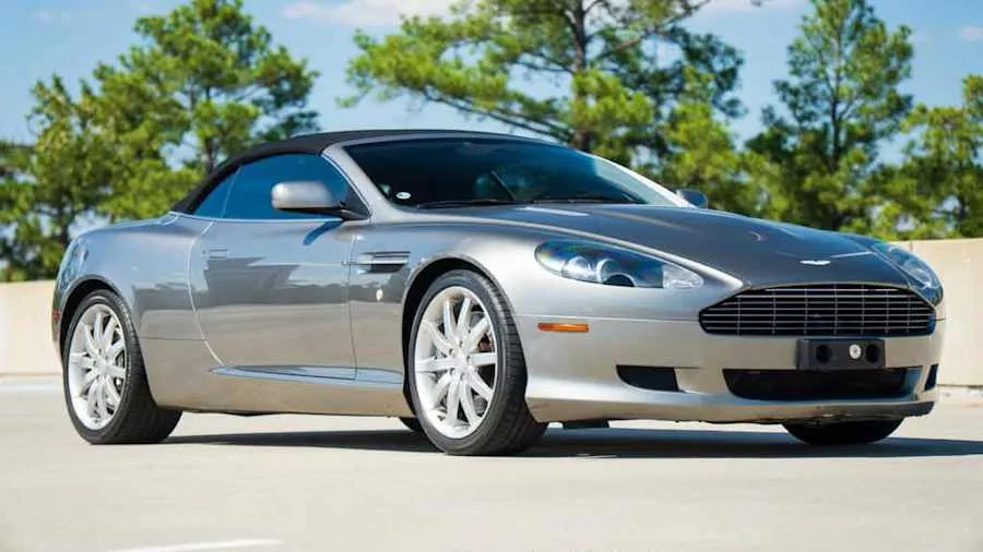 Silver 2006 Aston Martin DB9