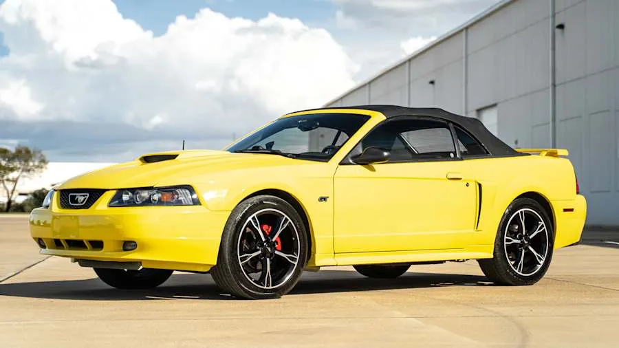 Zinc Yellow 2002 Ford Mustang GT