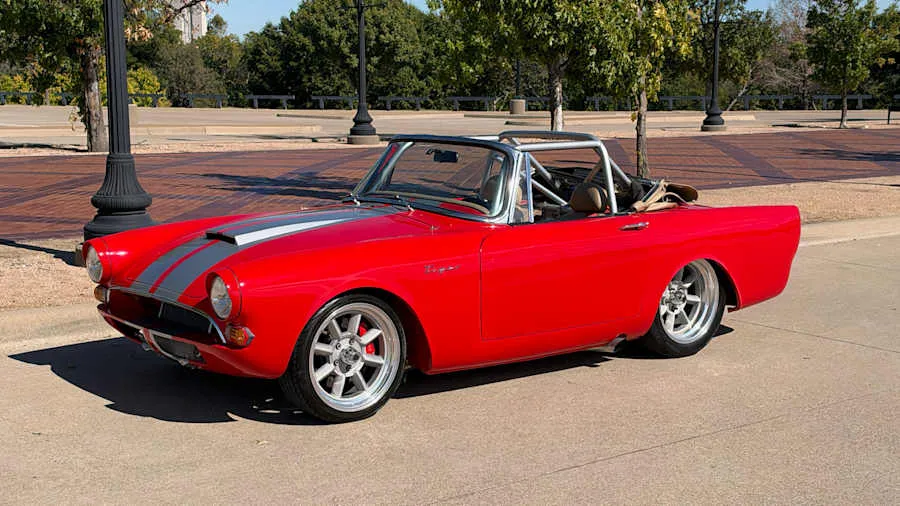 Red 1967 Sunbeam Tiger