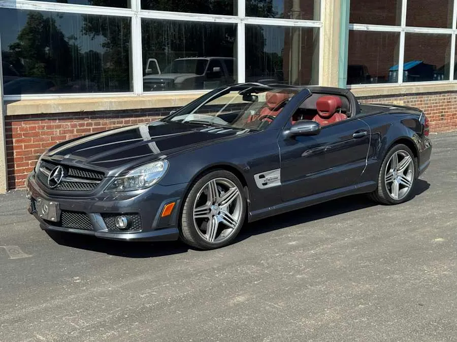 Steel Gray 2011 Mercedes-Benz SL63 AMG