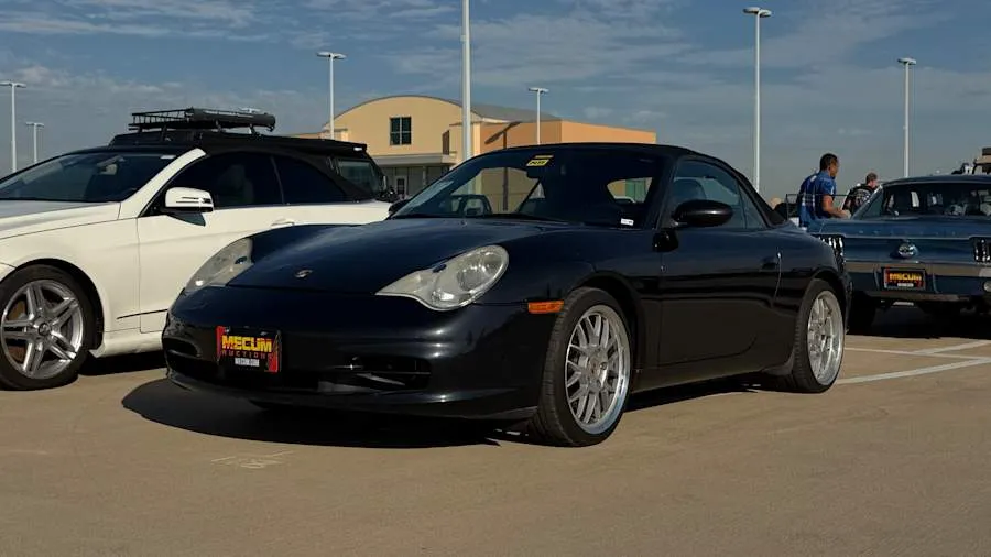 Black 2004 Porsche 911 Carrera