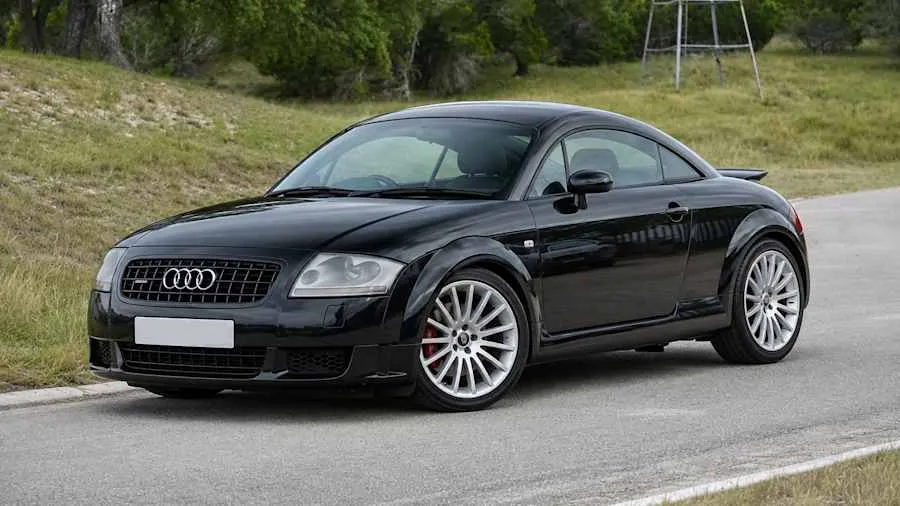 Black 2005 Audi TT Quattro Sport