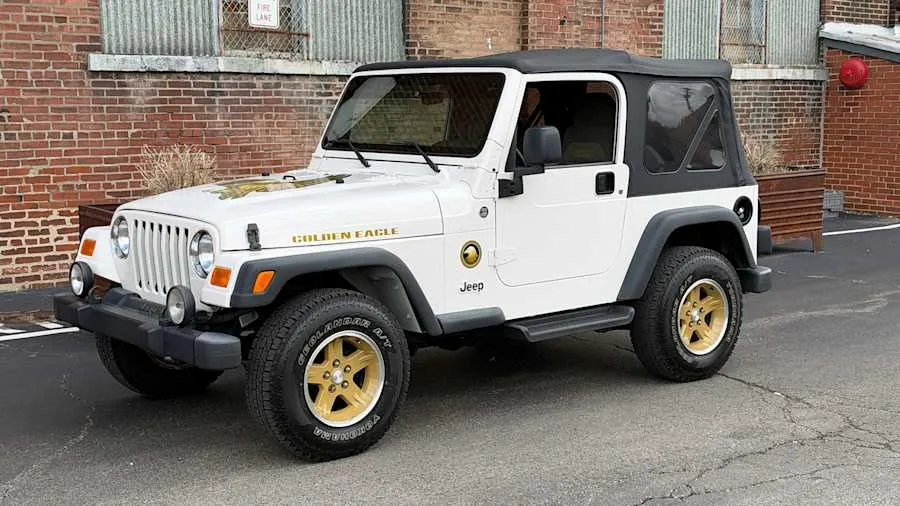 White 2006 Jeep Wrangler Golden Eagle