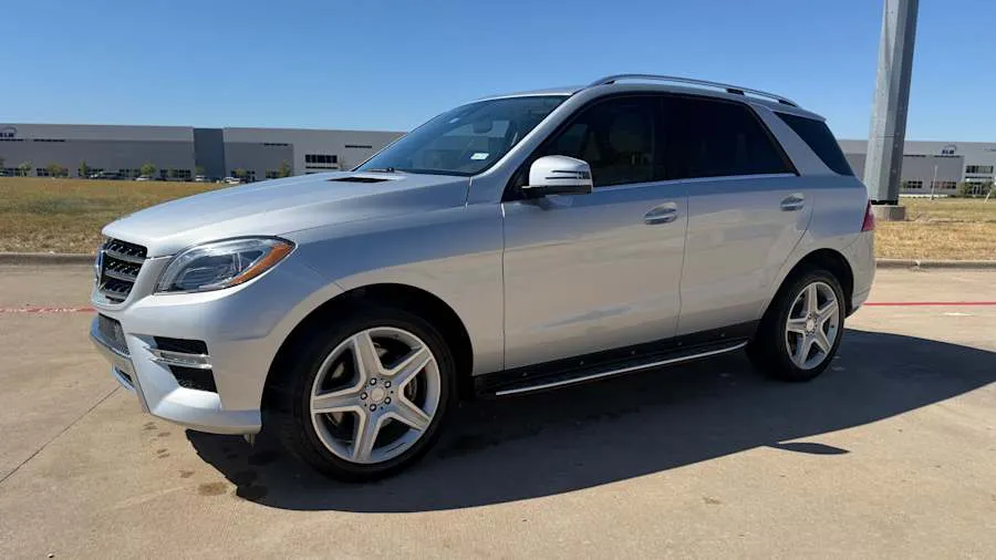 Silver 2014 Mercedes-Benz ML350