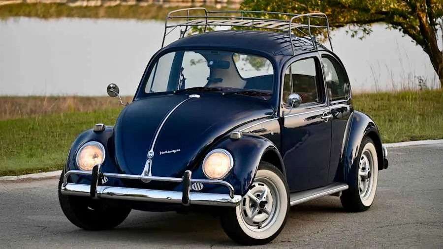 Navy Blue 2004 Volkswagen Beetle Copilco Edition