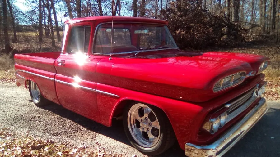 Victory Red 1960 Chevrolet Apache