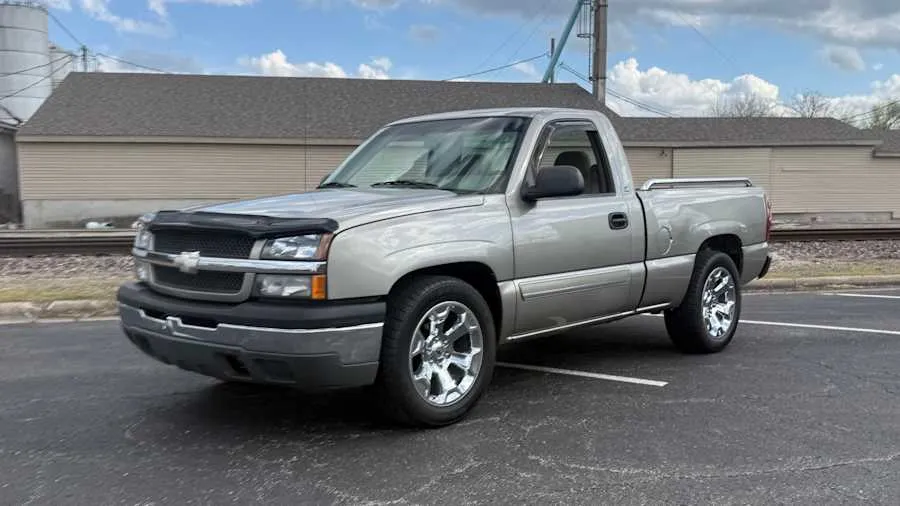 Pewter 2003 Chevrolet Silverado 1500