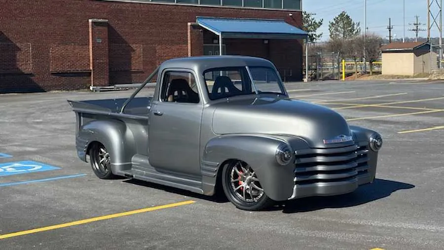 Mineral Gray Metallic 1953 Chevrolet 3100 Pro Touring