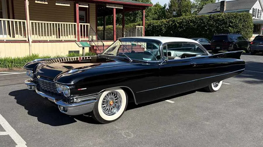 Black 1960 Cadillac Series 62 DeVille