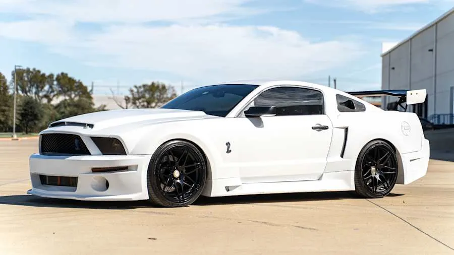 White 2008 Ford Shelby GT500