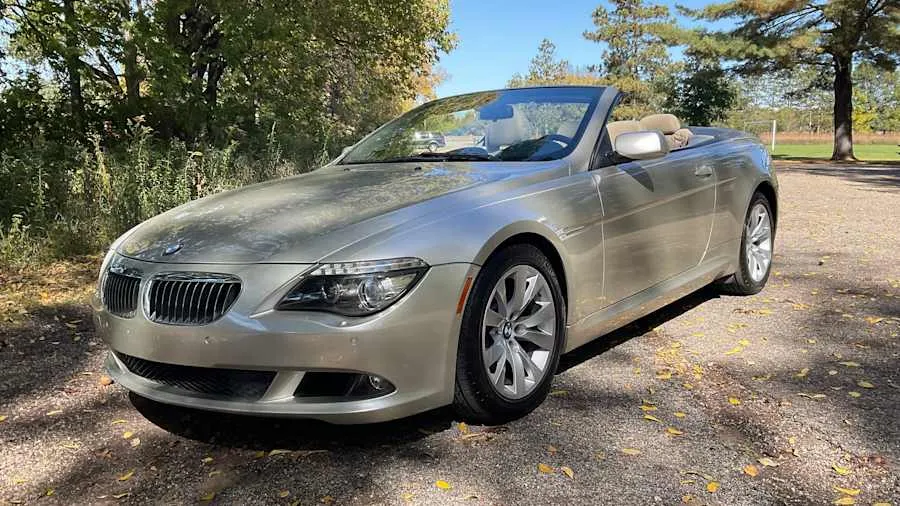 Silver 2009 BMW 650i