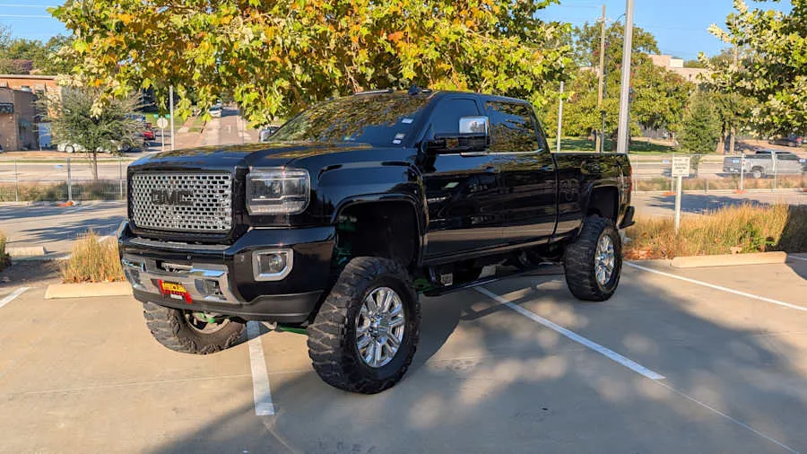Black 2015 GMC Sierra 2500HD Denali