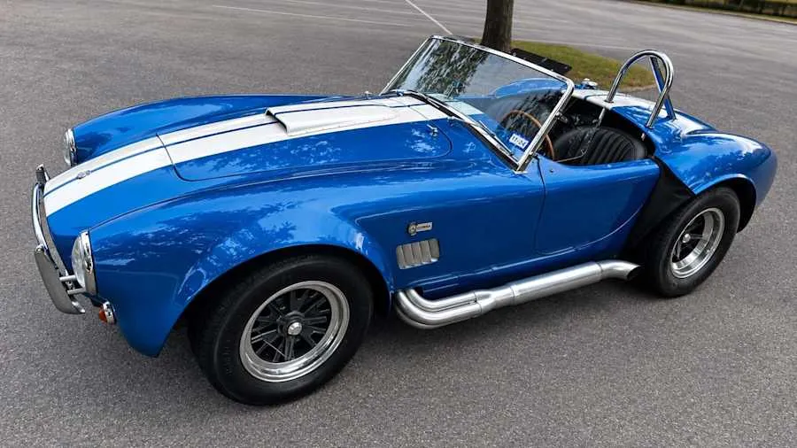 Anniversary Blue 1965 Shelby Cobra CSX4000 Series 40th Anniversary