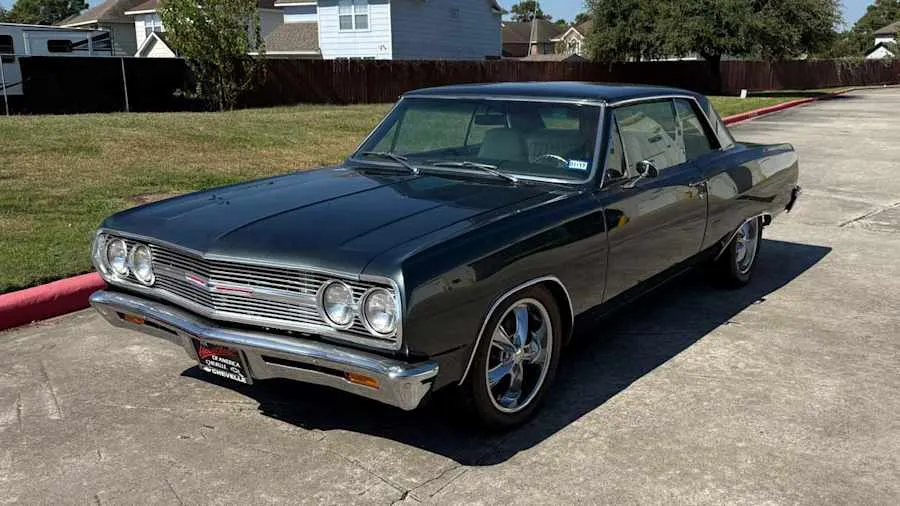 Gray 1965 Chevrolet Malibu SS