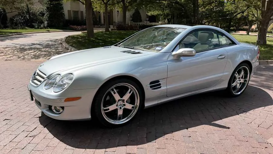 Silver 2008 Mercedes-Benz SL550
