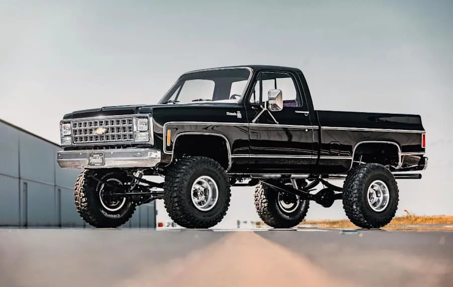 Black 1980 Chevrolet K10