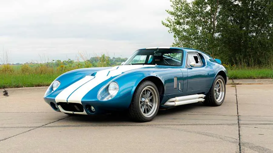 Blue 1965 Factory Five Shelby Daytona Replica