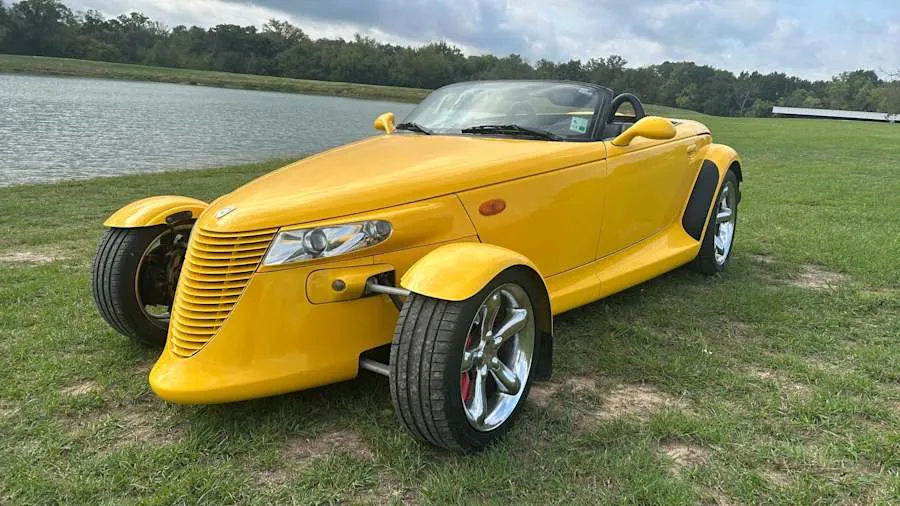 Prowler Yellow 2000 Plymouth Prowler
