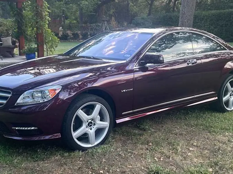 Bright Designo Mystic Red 2012 Mercedes-Benz CL550 4Matic