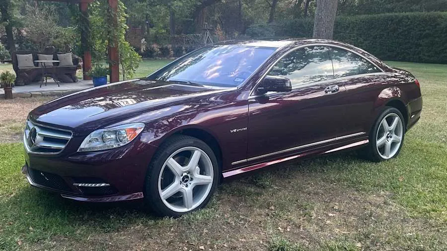 Bright Designo Mystic Red 2012 Mercedes-Benz CL550 4Matic