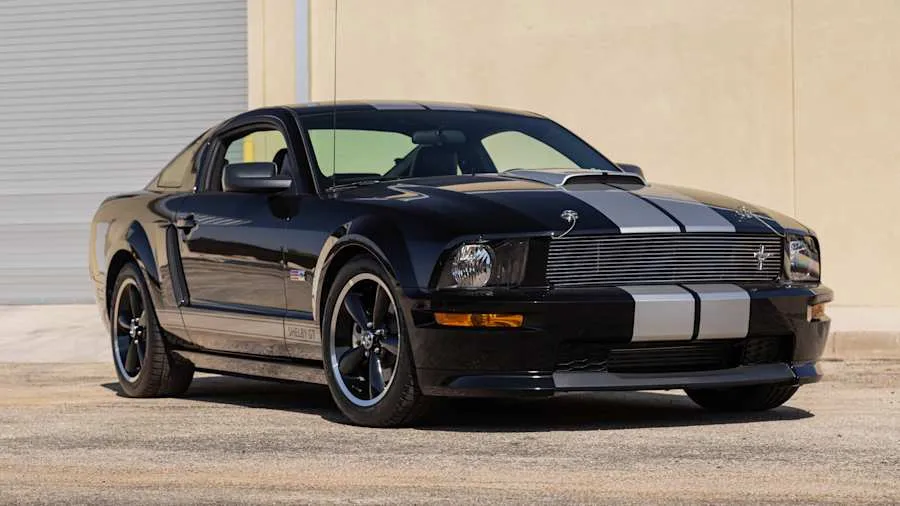 Black 2007 Ford Shelby GT