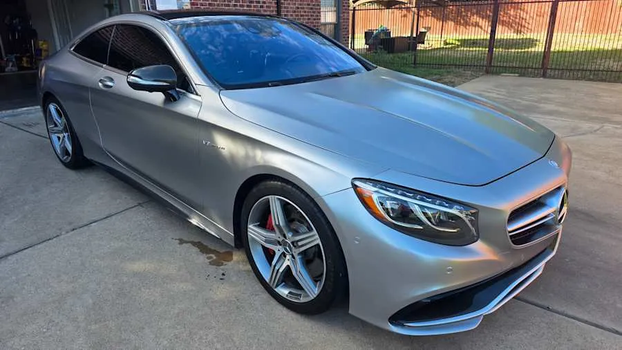 Gray 2016 Mercedes-Benz S63 AMG 4MATIC