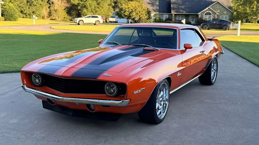 Hugger Orange 1969 Chevrolet Camaro