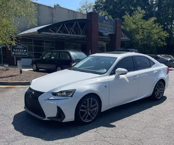 A 2020 Lexus IS 300 sedan