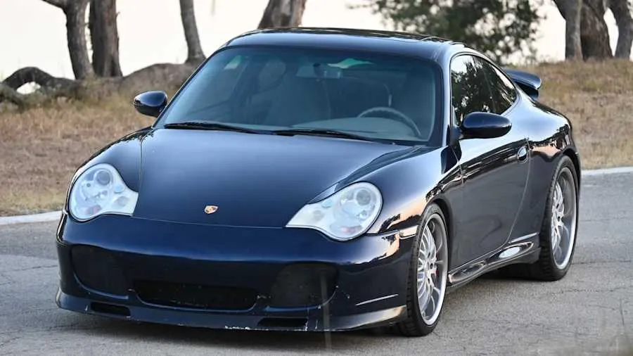 Midnight Blue 2003 Porsche 911 Carrera 4S
