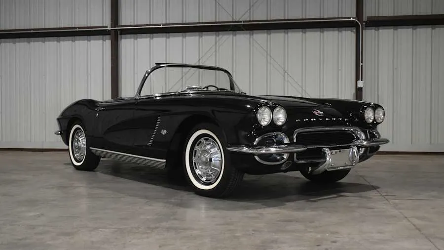 Tuxedo Black 1962 Chevrolet Corvette