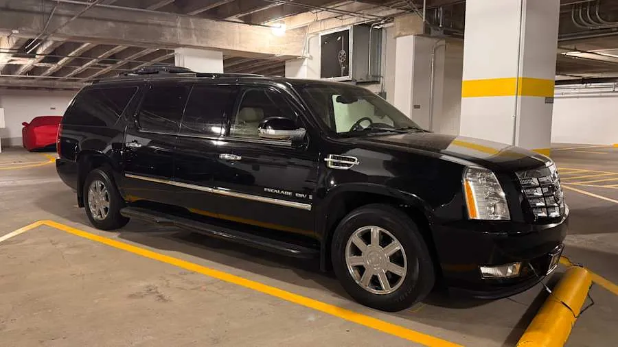 Black 2008 Cadillac Escalade Custom