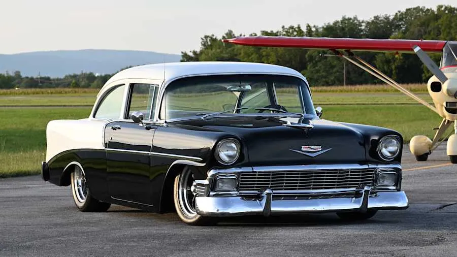 Wildcatter Black/White 1956 Chevrolet 210 Custom