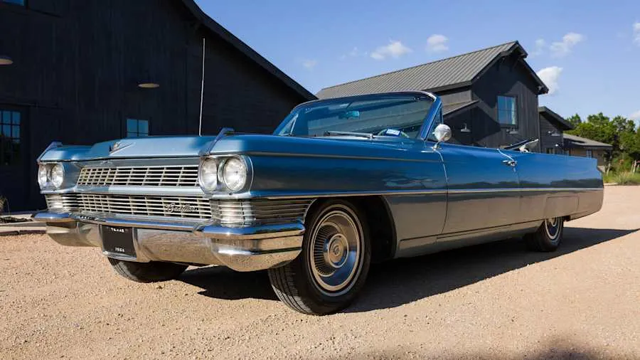 Light Blue 1964 Cadillac Series 62