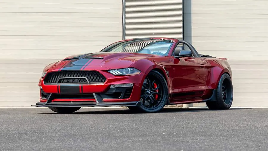 Ruby Red Metallic 2019 Ford Shelby Super Snake Widebody