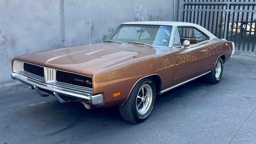 Burnt Gold 1969 Dodge Charger R/T