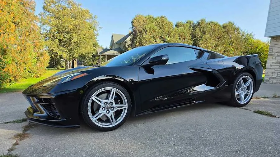 Black 2022 Chevrolet Corvette 2LT