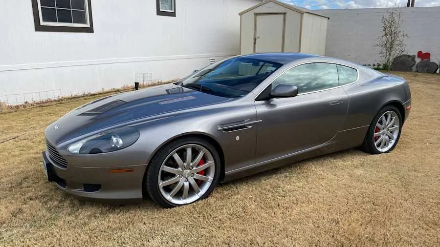 Silver 2005 Aston Martin DB9