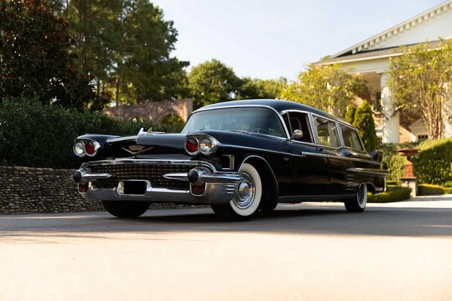 Black 1958 Cadillac Miller-Meteor Futura