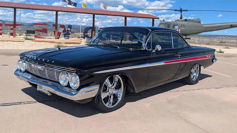 Black 1961 Chevrolet Impala SS
