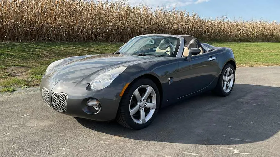 Dark Steel Gray Metallic 2008 Pontiac Solstice