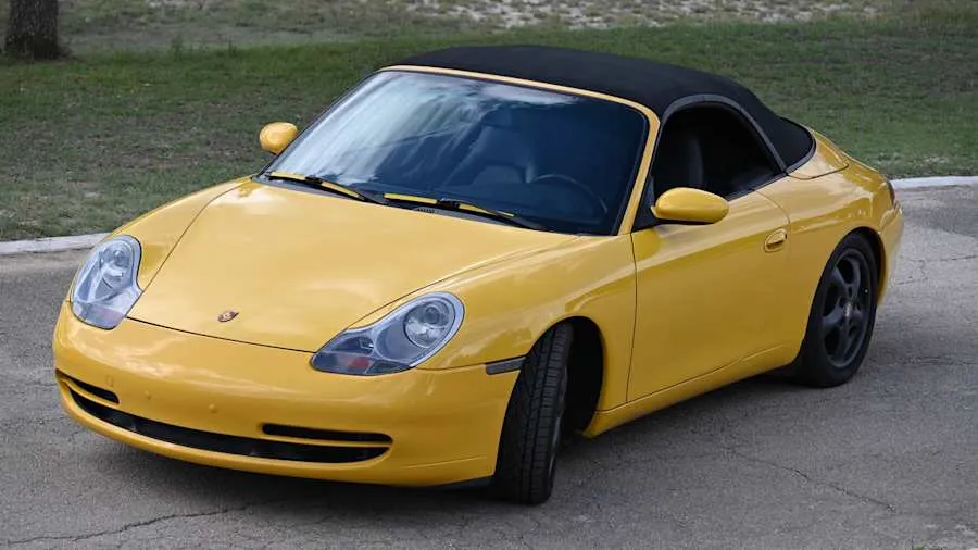 Speed Yellow 1999 Porsche 911 Carrera
