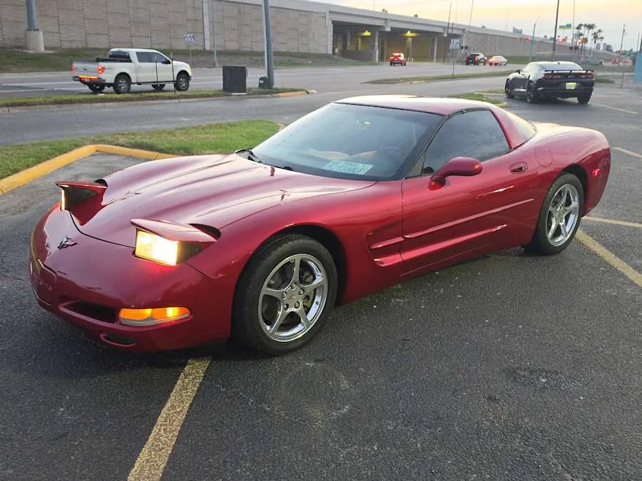 Magnetic Red 2002 Chevrolet Corvette