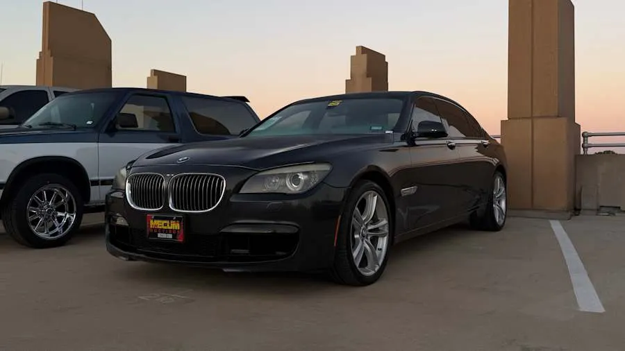 Gray 2012 BMW 750LI