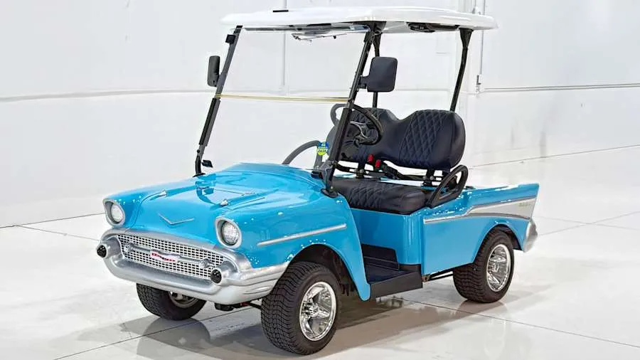 Turquoise 2017 Club Car Bel Air