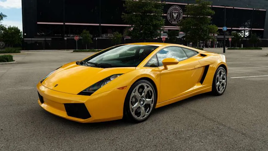 Giallo Midas 2004 Lamborghini Gallardo