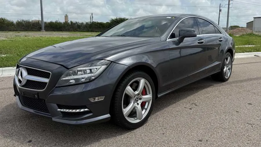 Steel Gray Metallic 2013 Mercedes-Benz CLS550