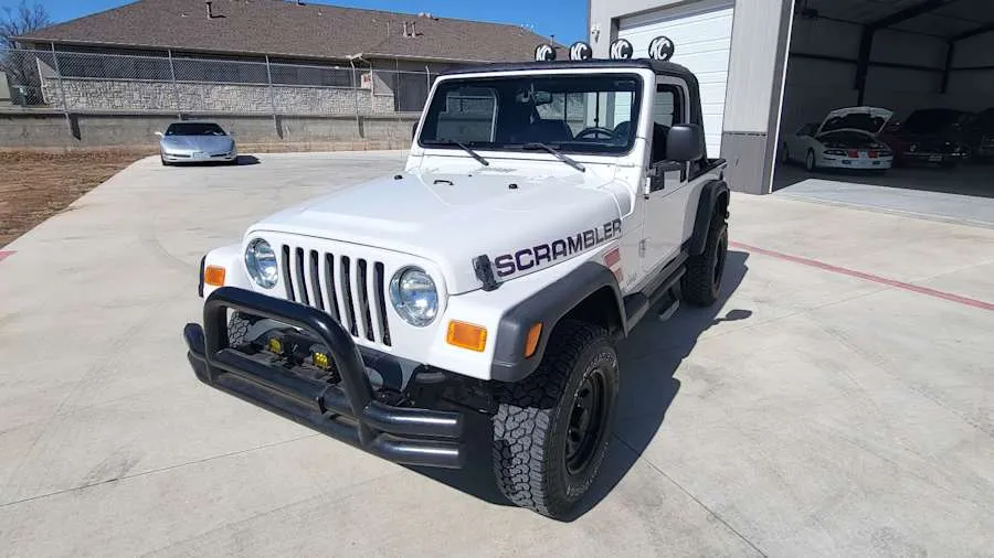 White 2004 Jeep Wrangler Unlimited
