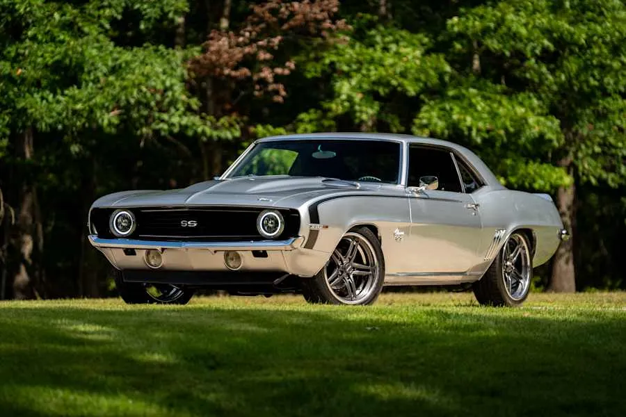Cortez Silver 1969 Chevrolet Camaro