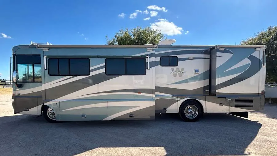 Gray/Blue/Black 2007 Winnebago Journey