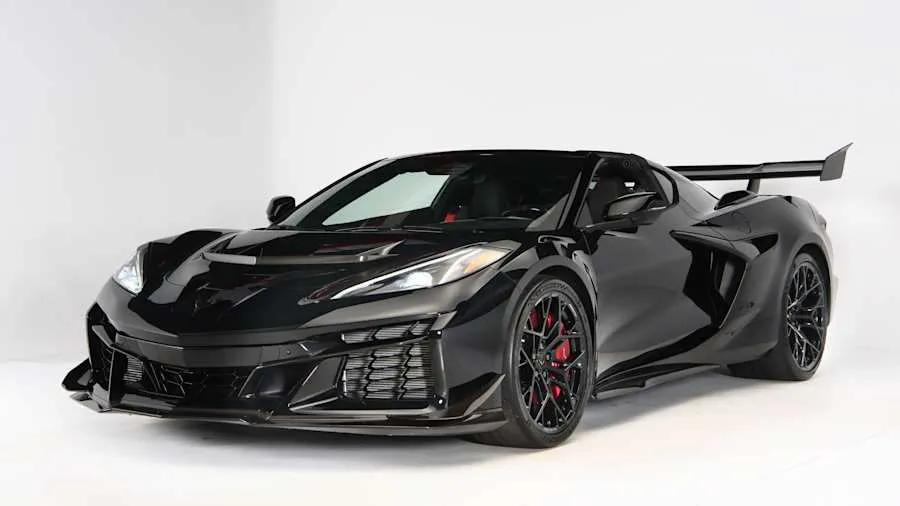 Black 2026 Chevrolet Corvette ZR1 3LZ